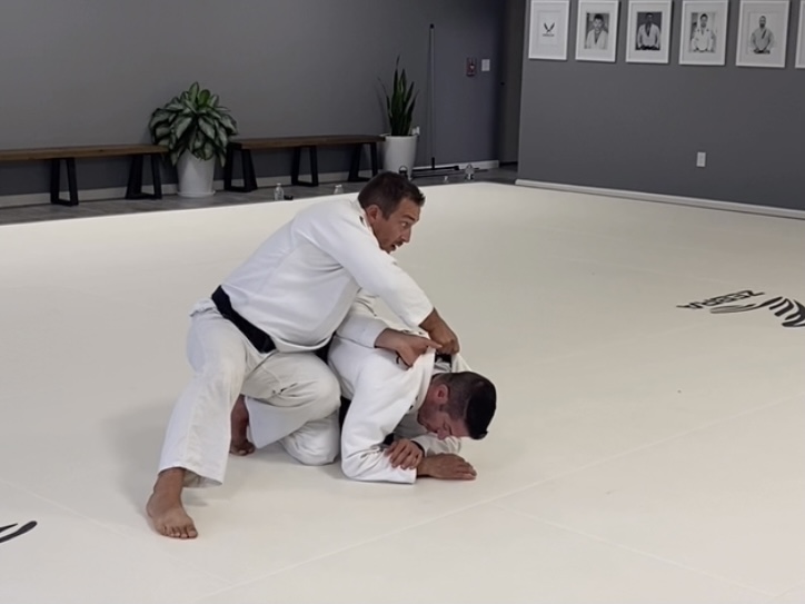 Baseball bat choke set up from turtle